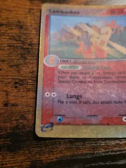 Pokemon Combusken 28/109 Ruby and Sapphire Reverse Holo LP MP - Image 3