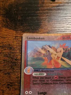 Pokemon Combusken 28/109 Ruby and Sapphire Reverse Holo LP MP - Image 4