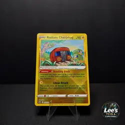 Pokemon TCG Radiant Charjabug 051/159 Radiant Rare - NM - Image 1