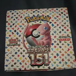 Pokemon TCG Card 151 Japanese Booster Box 19 Packs sv2a 2023 - Image 1