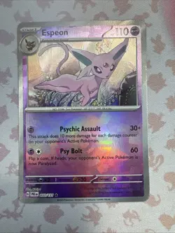 Espeon 033/131 (Poke Ball Pattern) - Pokemon Prismatic Evolutions Holo - Image 1