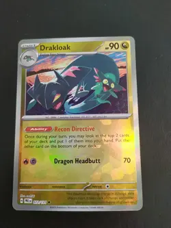 Drakloak 072/131 - (Master Ball Pattern) Pokemon TCG Prismatic Evolutions NM - Image 1