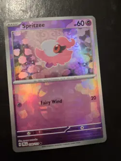 Spritzee (Master Ball) - 038/131 - Pokemon Prismatic Evolutions NM - Image 1