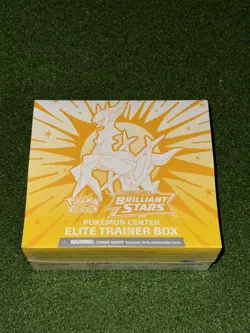 Pokemon TCG Brilliant Stars Elite Trainer Box Pokemon Center - New & Sealed - Image 1