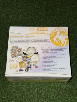 Pokemon TCG Brilliant Stars Elite Trainer Box Pokemon Center - New & Sealed - Image 2