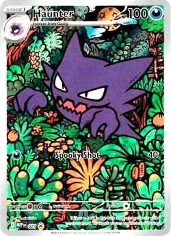 Pokemon TCG Mega Battle Deck Mega Gengar Ex - Haunter SIR Promo Card 027 SEALED - Image 2