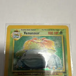 Pokemon TCG Venusaur Holo Rare 18/130 Base Set 2 1999 WOTC English - Image 5