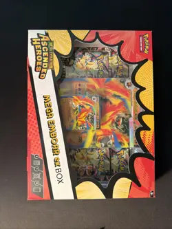 Pokemon TCG Ascended Heroes Mega Emboar Ex Collection Box Brand New Sealed - Image 1