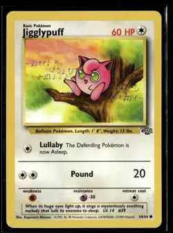 1999 Classic - Jungle Jigglypuff Basic/Common #54 - Image 1