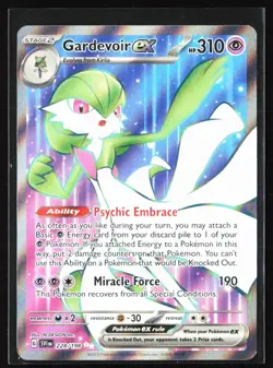 2023 Scarlet & Violet Gardevoir ex Stage 2/Ultra Rare #228 - Image 1