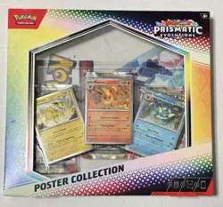 Pokemon Scarlet & Violet Prismatic Evolutions Poster Collection New Sealed - Image 1
