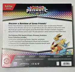 Pokemon Scarlet & Violet Prismatic Evolutions Poster Collection New Sealed - Image 2