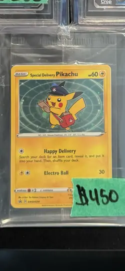 🌀SEALED POKEMON SPECIAL DELIVERY PIKACHU SWSH074 BLACK STAR PROMO🌀 - Image 1