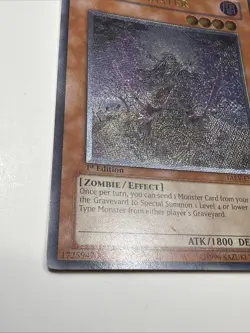 Yugioh 1x Zombie Master TAEV-EN039 1st Edition Ultimate Rare Near Mint -A - Image 2