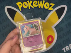 Mew SM215 Holo Black Star Promo Card Sun Moon Pokemon TCG Near Mint Condition - Image 1