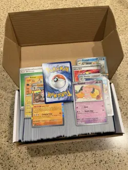 Pokemon Card Bulk Lot 500+ Common Uncommon Rare Energy - Image 1