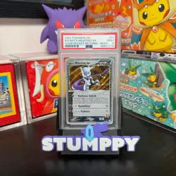 PSA 9 ROCKET'S MEWTWO ex 99/109 | Team Rocket Returns Holo Pokemon Card - Image 1