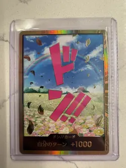 DON !! Card [Gold Frame] (Rebecca) ONE PIECE Card The Best PRB-01 Japanese - Image 3