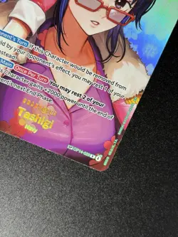 Bandai One Piece Card Game Tashigi SP OP-16 English Version Near Mint Condition - Image 5