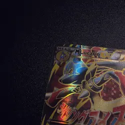 Pokemon TCG M Lucario EX 55a/111 Furious Fists Holo Full Art Ultra Rare Card - Image 2
