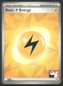 Basic Lightning Energy - Common Prize Pack Series Cards 012 NM - Image 1