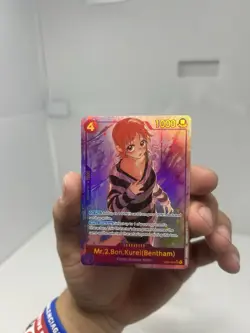 One Piece Card Game | Mr.2.Bon.Kurei (Bentham) | Alt Art | EB01-061 | NM - Image 1