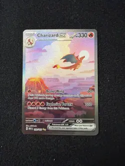 🔥Pokemon TCG Charizard EX 199/165 Sir Scarlet & Violet 151 NM 10 contender! 🔥 - Image 1