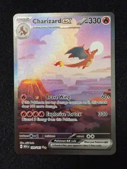 🔥Pokemon TCG Charizard EX 199/165 Sir Scarlet & Violet 151 NM 10 contender! 🔥 - Image 2