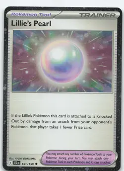 Lillie's Pearl - (Cosmos Holo) 151/159 Promo Holo Journey Together NM Pokemon - Image 1