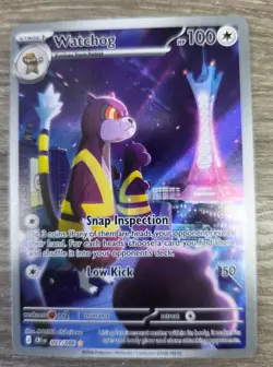 Nintendo Watchog 097/086 Crown Zenith Stage 1 Reverse Holo Rare 2022 EN - Image 1