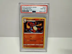 2020 Pokemon SWSH Vivid Voltage 024 Charmeleon PSA 10 - Image 3
