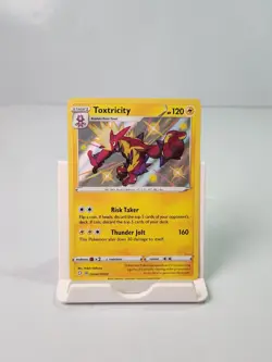 Toxtricity SV042/SV122 Shiny Holo Rare Shining Fates: Shiny Vault Pokemon - Image 1