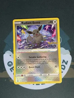 Pokemon TCG Radiant Eevee SWSH230 Sword & Shield Promo Card in NM Condition - Image 1