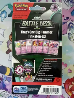 Pokemon Tinkaton ex Battle Deck Sealed 60-Card Deck English 2023 - Image 2