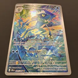 Pokemon Chaos Rising Frogadier #089/086 Illustration Rare - NM PACK FRESH - Image 2