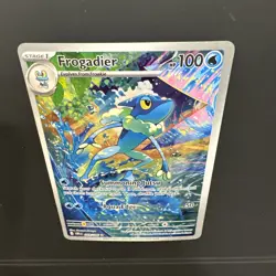 Pokemon Chaos Rising Frogadier #089/086 Illustration Rare - NM PACK FRESH - Image 3