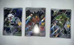 Series 2 Pokemon First Partner Illustration - Snivy 049, Tepig 050, Oshawott 051 - Image 1