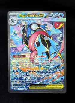 Mega Greninja ex SIR 116/086 Chaos Rising Pokemon *Lightly Played Check Pictures - Image 1