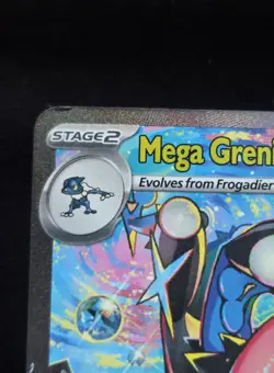 Mega Greninja ex SIR 116/086 Chaos Rising Pokemon *Lightly Played Check Pictures - Image 2