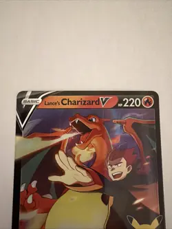 Lance's Charizard V SWSH133 Promo Holo 25th Anniversary Pokemon NM - Image 2