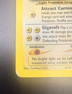 2001 Pokemon, Neo Revelation, #1/64 Ampharos, Holo Rare - Image 2