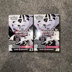 2x Pokemon White Flare Booster Bundle Scarlet & Violet Brand New Sealed Packs - Image 2