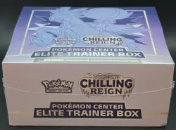 Pokemon TCG Chilling Reign ETB Pokemon Center Exclusive *ERROR PRINT* - SEALED - Image 5