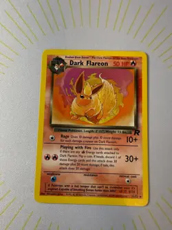 Dark Flareon 35/82 Uncommon Team Rocket Pokemon Near Mint - Image 2