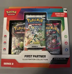 Pokemon TCG First Partner Illustration Collection Series 2 2x Pack + 3 Promo EN - Image 1
