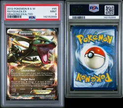 2012 Pokemon Black & White Rayquaza EX Dragons Exalted Ultra 85/124 PSA 9 Mint - Image 3