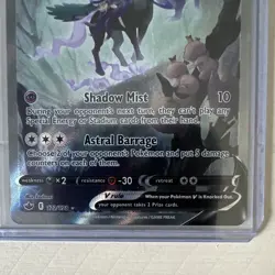 Pokemon Shadow Rider Calyrex V 172/198 Chilling Reign Full Art Holo Eng HP 210 - Image 3
