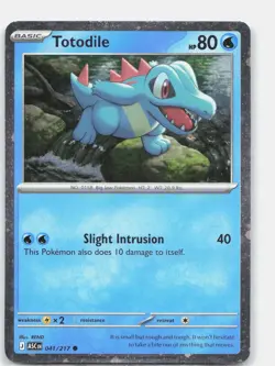 Pokemon - Ascended heroes - Totodile cosmos holo 41/217 - Image 1