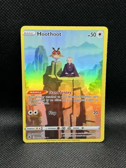 Hoothoot TG12/TG30 ULTRA RARE Astral Radiance Trainer Gallery SWSH10 Pokemon TCG - Image 1