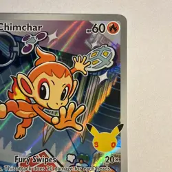 Pokemon TCG Chimchar 41 First Partner Collection Black Star Promo - Image 3